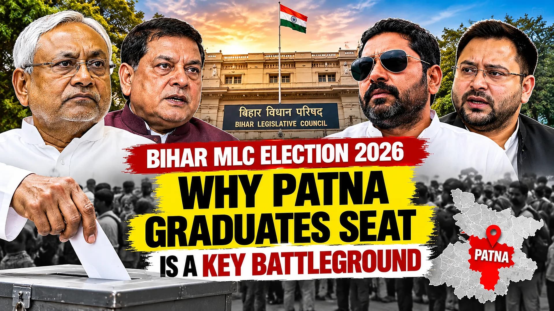 Bihar MLC Elections: JD(U) Faces Internal Challenge in Patna Graduate Seat